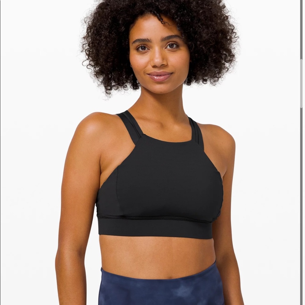 Lulu lemon black sports bra